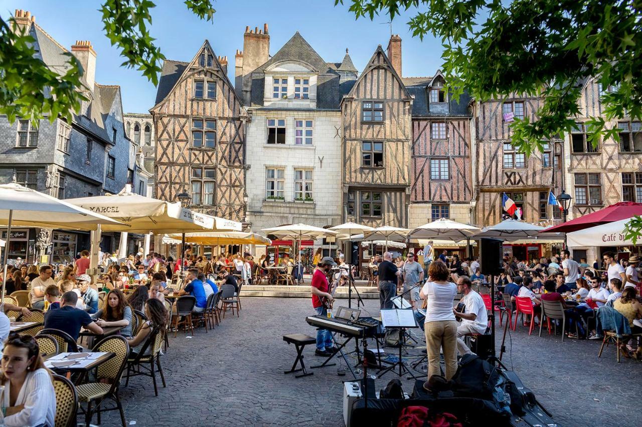Charmant Logement Avec Parking#Tours Les Halles 외부 사진
